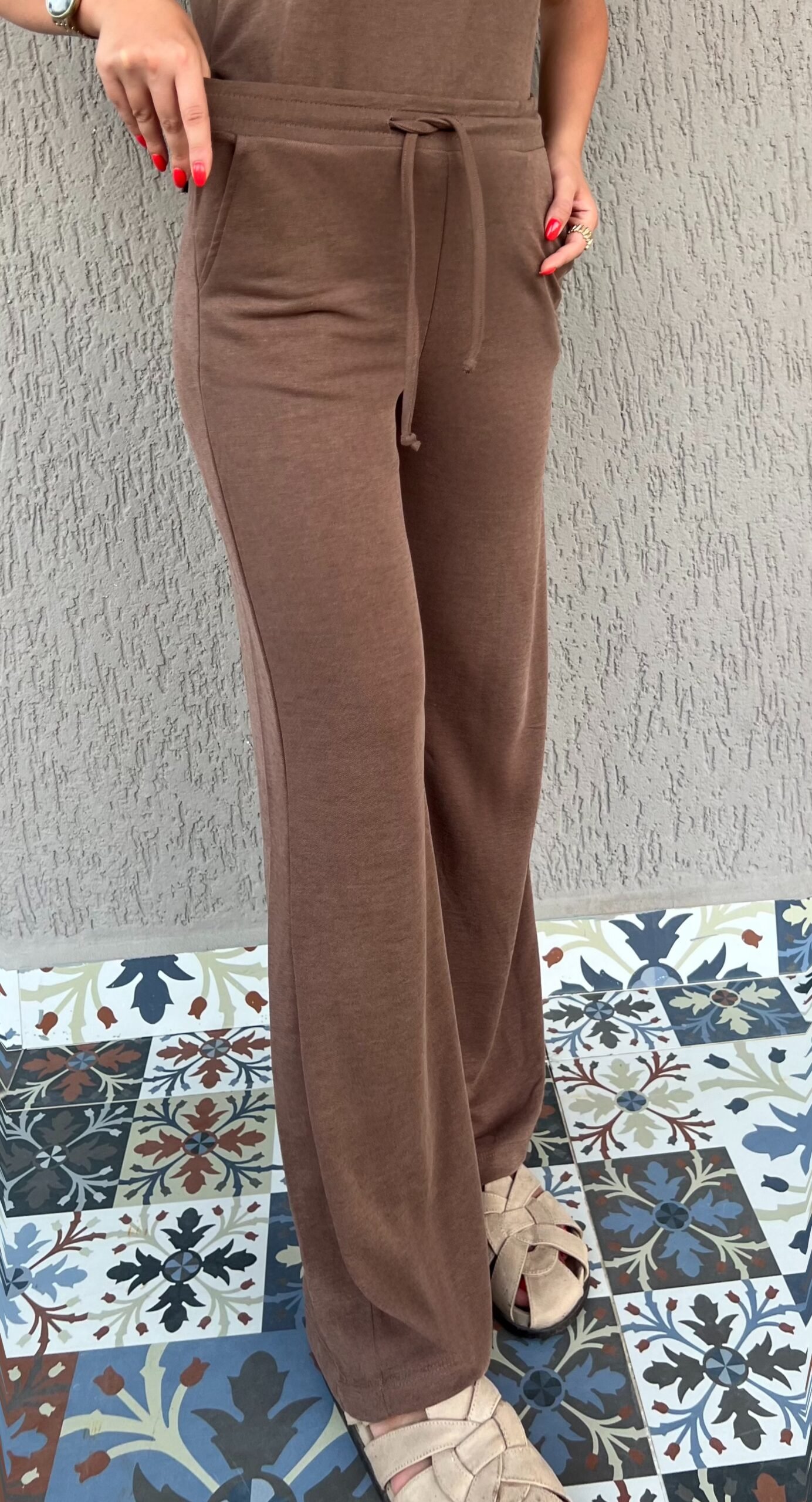 OYS Model Kahverengi Orijinal Etiketli İkili Takım - Görsel 6